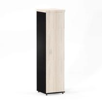 Torre Nicho Com Porta PE 40 Pandin 1,60 M Casablanca e Preto