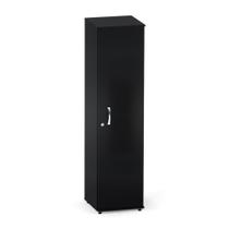 Torre Nicho De Madeira Com Porta P25 Pandin 160 CM Preto