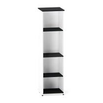 Torre Nicho De Madeira Sem Porta P25 Pandin 160 CM Preto e Branco