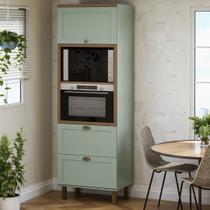 Torre para 2 Fornos 2 Portas 1 Gaveta Iluminata Torre para 2 Fornos 2 Portas 1 Gaveta Iluminata