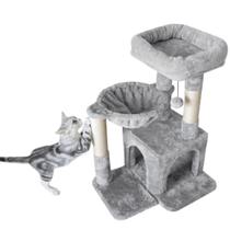 Torre para Gatos Cat Tree Pesofer - com Arranhador e Rede Torre para Gatos Cat Tree Pesofer - com Arranhador e Rede