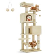 Torre para Gatos Feandrea 155cm - com Arranhadores e Rede