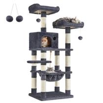 Torre para Gatos Feandrea para Interiores con Poste Rascador Torre para Gatos Feandrea para Interiores con Poste Rascador