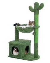 Torre para Gatos MUTTROS Cactus 40 - com Rede e Arranhador