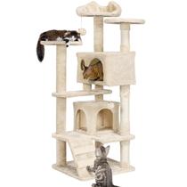 Torre para Gatos Yaheetech 137 cm Condomínio Arranhador Torre para Gatos Yaheetech 137 cm Condomínio Arranhador