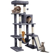 Torre para Gatos Yaheetech - Grande, Multinível, 160cm de Altura