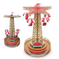 Torre Paraquedas Carrossel Natal Natalino Led Iluminaçao Decoraçao Movimento Sobe Desce Cenario Luxo Enfeite Festa Parque de Diversoes Mesa Trabalho C Torre Paraquedas Carrossel Natal Natalino Led Iluminaçao Decoraçao Movimento Sobe Desce Cenario Luxo Enfeite Festa Parque de Diversoes Mesa Trabalho C