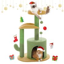 Torre pequena para gatos Cat Tree PAWZ Road Cactus com arranhador Torre pequena para gatos Cat Tree PAWZ Road Cactus com arranhador