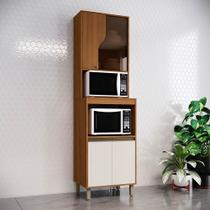 Torre Quente 02 Fornos com Porta de Vidro 63cm Venaly Henn