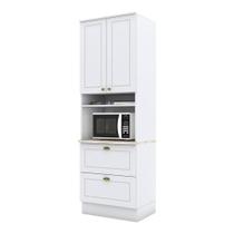 Torre Quente 1 Forno Americana Branco Com Tampo Calcare Henn