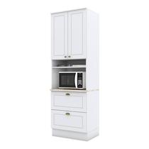 Torre Quente 1 Forno Americana Branco com Tampo Calcare Henn