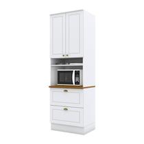 Torre Quente 1 Forno Americana Branco HP com Tampo Nature Henn