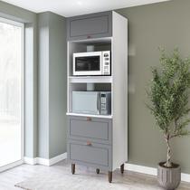 Torre Quente 1 Porta 2 Gavetas 2 Nichos para Forno Pérola Yescasa Torre Quente 1 Porta 2 Gavetas 2 Nichos para Forno Pérola Yescasa