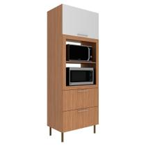 Torre Quente 1 Porta 2 Gavetas Cz3142 Tecno Mobili Freijo