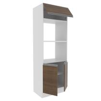 Torre Quente 2 Fornos Acordes Glamy 100%MDF BR/Rustic Madesa