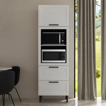 Torre Quente 2 Nichos Forno Microondas 1 Porta Basculante e 2 Gavetas 70cm Tm1306 Grazi Mdf Torre Quente 2 Nichos Forno Microondas 1 Porta Basculante e 2 Gavetas 70cm Tm1306 Grazi Mdf