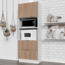 Torre Quente 2 Portas 2 Gavetas 2 Nichos com Rodapé Ipanema CabeCasa MadeiraOriginals