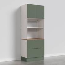 Torre Quente 2 Portas 2 Gavetas 2 Nichos com Rodapé Ipanema CabeCasa MadeiraOriginals