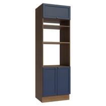 Torre Quente 70 Cm 3 Portas Rustic/azul Vik Madesa Rustic/azul Torre Quente 70 Cm 3 Portas Rustic/azul Vik Madesa Rustic/azul
