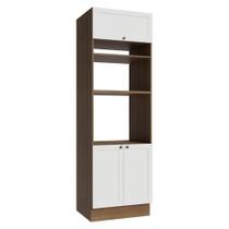Torre Quente 70 Cm 3 Portas Rustic/branco Vik Madesa Rustic/branco Torre Quente 70 Cm 3 Portas Rustic/branco Vik Madesa Rustic/branco