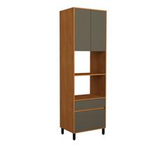 Torre Quente 70cm 2 Portas 2 Gavetas Cozinha Milão Torre Quente 70cm 2 Portas 2 Gavetas Cozinha Milão