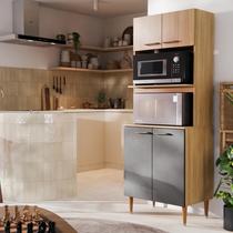 Torre Quente Armário De Cozinha 60 cm Com 4 Portas Maxi Do Brasil