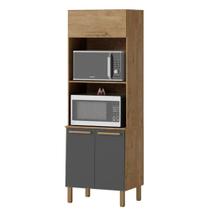 Torre Quente Cozinha Clarice Para 2 Fornos Am-am Grafite