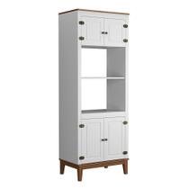 Torre Quente de Madeira Maciça e MDF