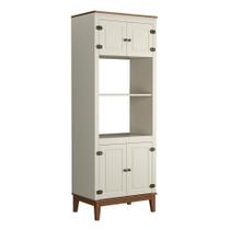 Torre Quente de Madeira Maciça e MDF