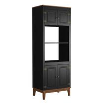 Torre Quente de Madeira Maciça e MDF