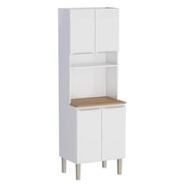 Torre Quente em Aço Branco c/ Tampo 67cm Branco Flora Cozimax Torre Quente em Aço Branco c/ Tampo 67cm Branco Flora Cozimax