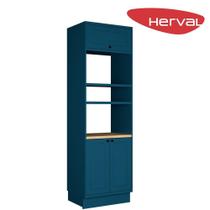 Torre-Quente Herval Liz 3 Portas, Azul, 70 cm Torre-Quente Herval Liz 3 Portas, Azul, 70 cm