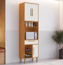 Torre Quente Lorena C/ Fruteira Kaiki Móveis - Nature/Off