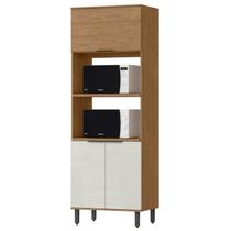 Torre Quente MDF 3 Portas 80 cm Tosc TT001 Freijo Off White MXM Torre Quente MDF 3 Portas 80 cm Tosc TT001 Freijo Off White MXM