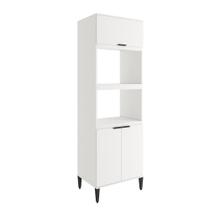 Torre Quente Miami Para 1 Forno 1 Microondas 3 Portas Carraro Branco