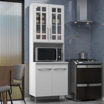 Torre Quente Modulada Com Vidro Para Forno Fidelitá Viena 70 Cm 4 Portas Branco