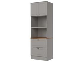 Torre Quente Móveis Henn Americana 100% MDF 2 Nichos 2 Portas 2 Gavetas Torre Quente Móveis Henn Americana 100% MDF 2 Nichos 2 Portas 2 Gavetas
