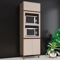 Torre Quente para 2 Fornos 71,5 Cm Connect Duna/Cristal - Henn