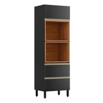 Torre Quente Proença 70cm 2 Fornos 2 Portas Basculantes e 1 Gaveta - Demartêz Torre Quente Proença 70cm 2 Fornos 2 Portas Basculantes e 1 Gaveta - Demartêz