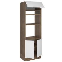Torre Quente Stella 3 Portas Rustic/branco Madesa Torre Quente Stella 3 Portas Rustic/branco Madesa