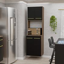 Torre Quente Suspensa para Forno e Micro-ondas em Mdp 1,5cm Cozinha Moderna Aura Torre Quente Suspensa para Forno e Micro-ondas em Mdp 1,5cm Cozinha Moderna Aura