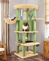 Torre Rascador para Gatos Globlazer Esquina Cactus con Poste para Rascar