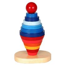 Torre serial em madeira - carimbras - 2135