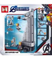Torre Stark Homem De Ferro compatível a Lego Mini Figura de Ação Figure Blocos de Montar