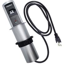 Torre Tomada Automática Indução Wireless 1 T + 2 USB Prata