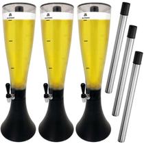 Torres De Chopp Chopeira 3,5 Litros Kit Com 3 E 3 Refis Extras - Marchesoni Torres De Chopp Chopeira 3,5 Litros Kit Com 3 E 3 Refis Extras - Marchesoni