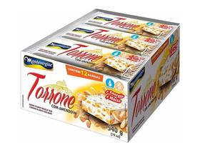 Torrone Amendoim Montevérgine C/ 12unid 540g Torrone Amendoim Montevérgine C/ 12unid 540g