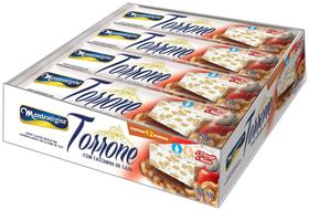 Torrone com castanha de caju 90g c/ 12 unidades - montevergine - IND TORRONE N SRA DE MONTEVERG Torrone com castanha de caju 90g c/ 12 unidades - montevergine - IND TORRONE N SRA DE MONTEVERG