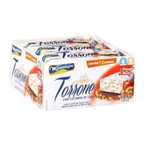 Torrone Com Castanha De Caju Com 12 Barras Montevergine - Montevérgine