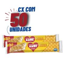 Torrone Turron Amor Arcor 25g -01 Display Com 50 Unidades